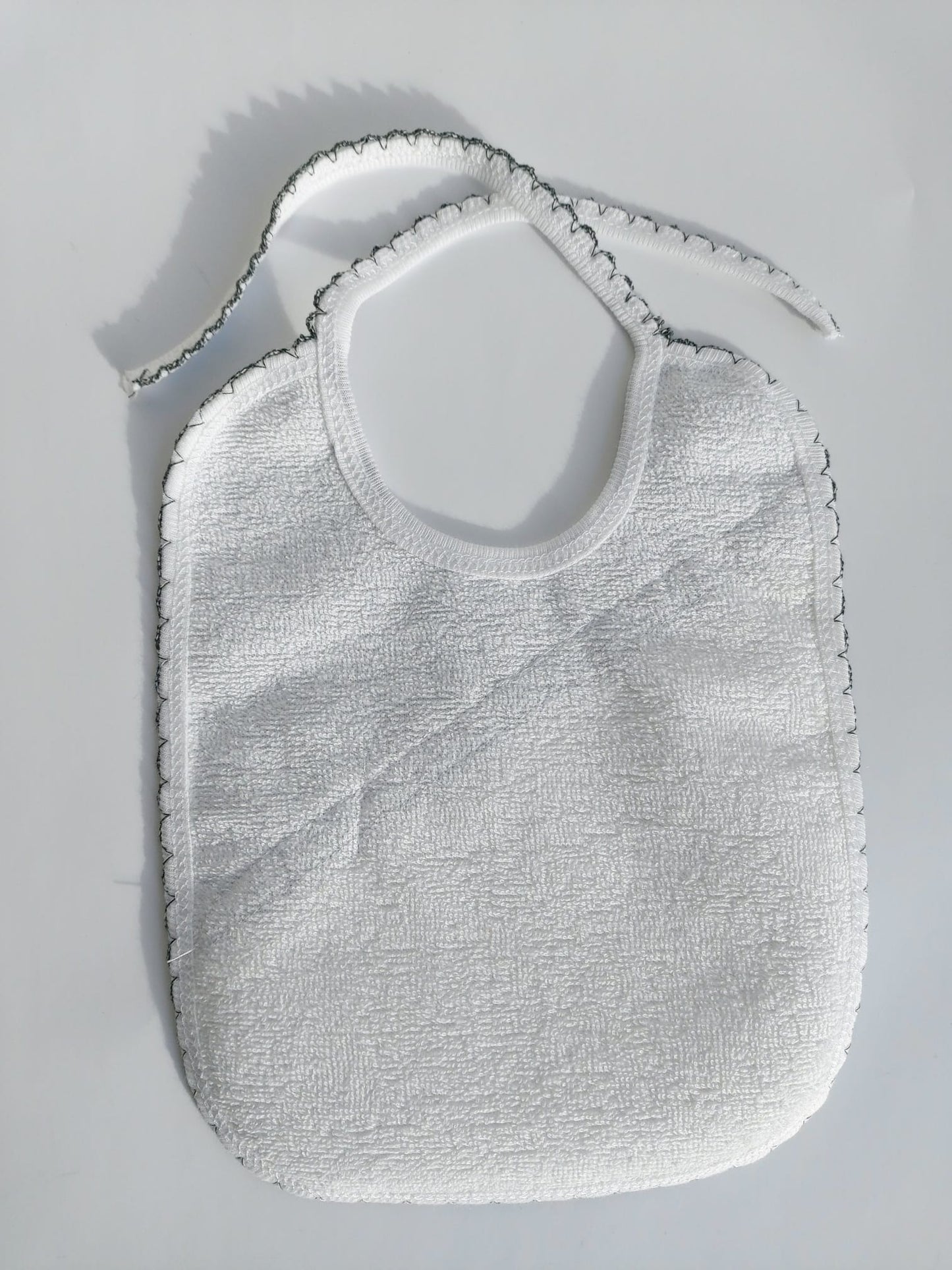 Bavoir long - Hiboux gris