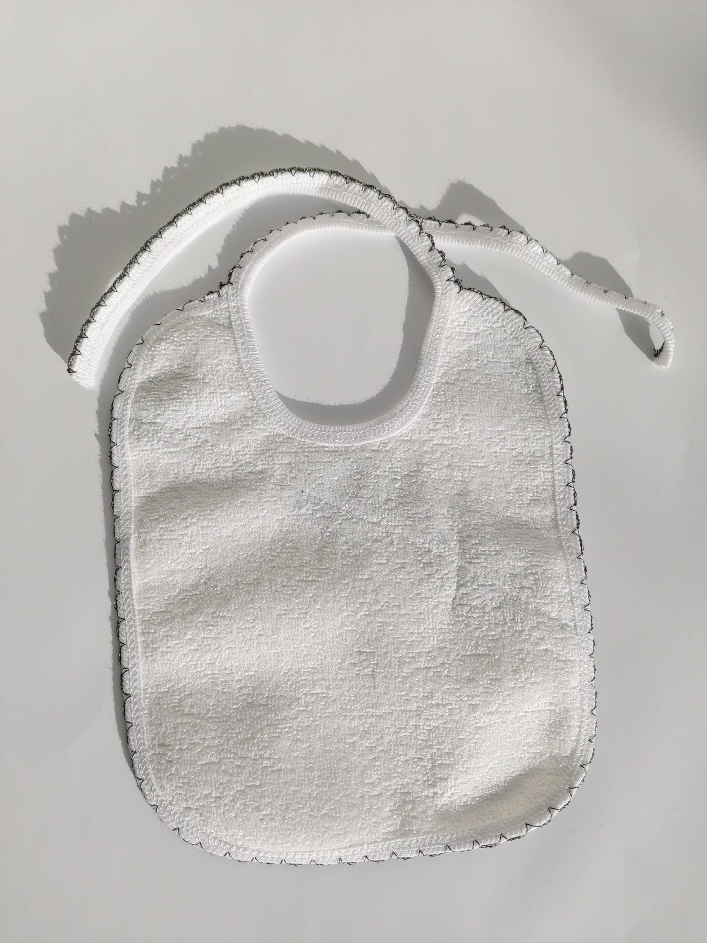 Bavoir long - Montgolfières bleu