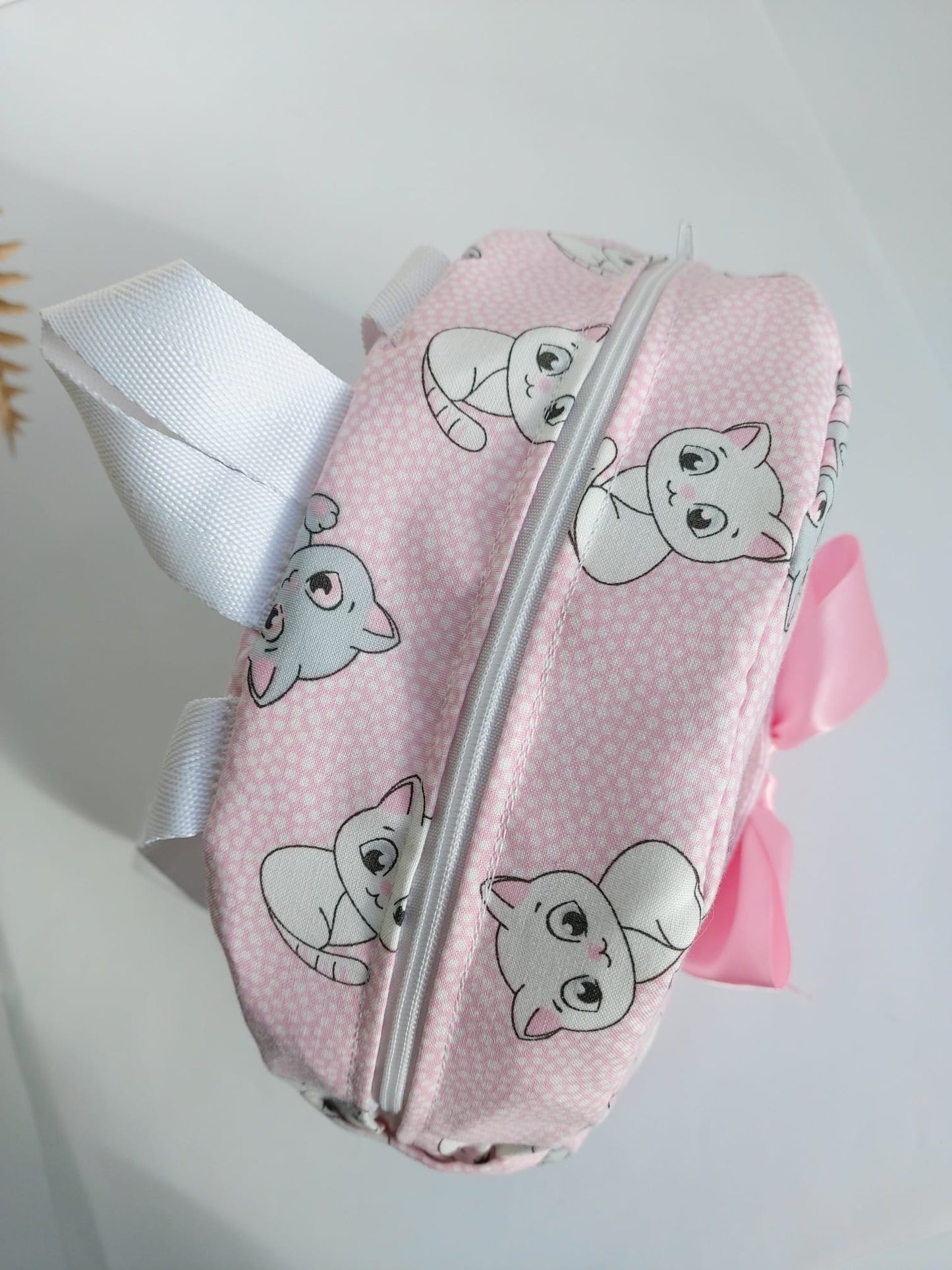 Sac à dos - Chats rose