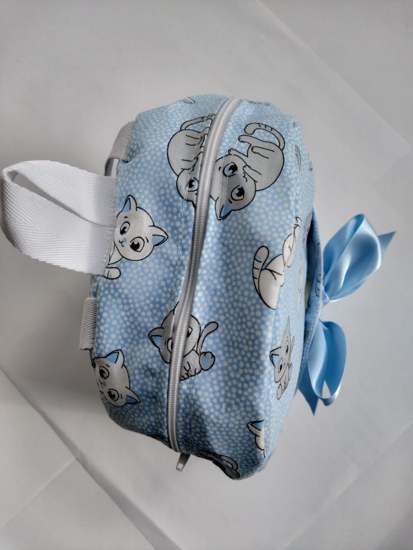 Sac à dos - Chats bleu