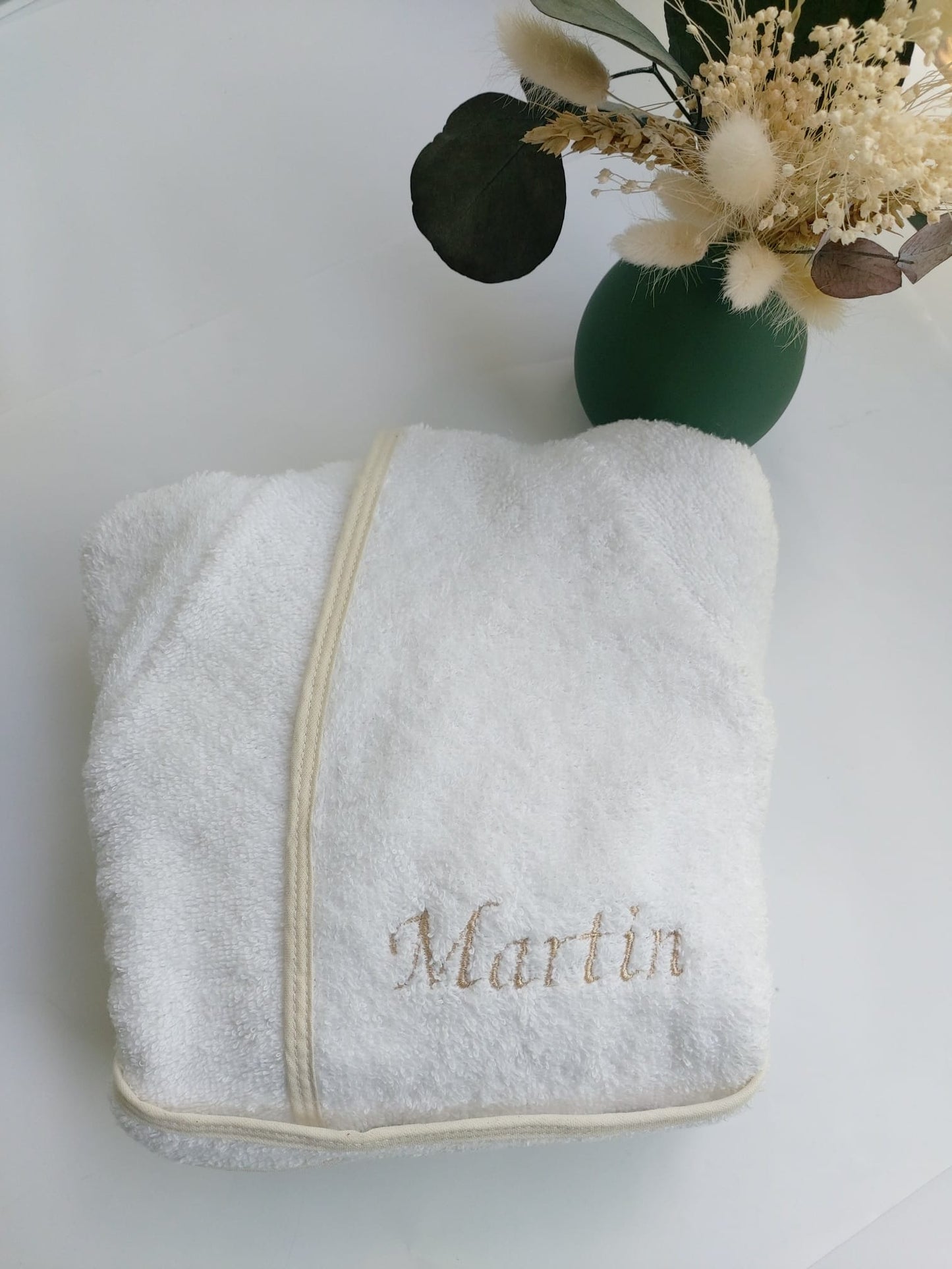 Peignoir - Nuages marron - 2 ans