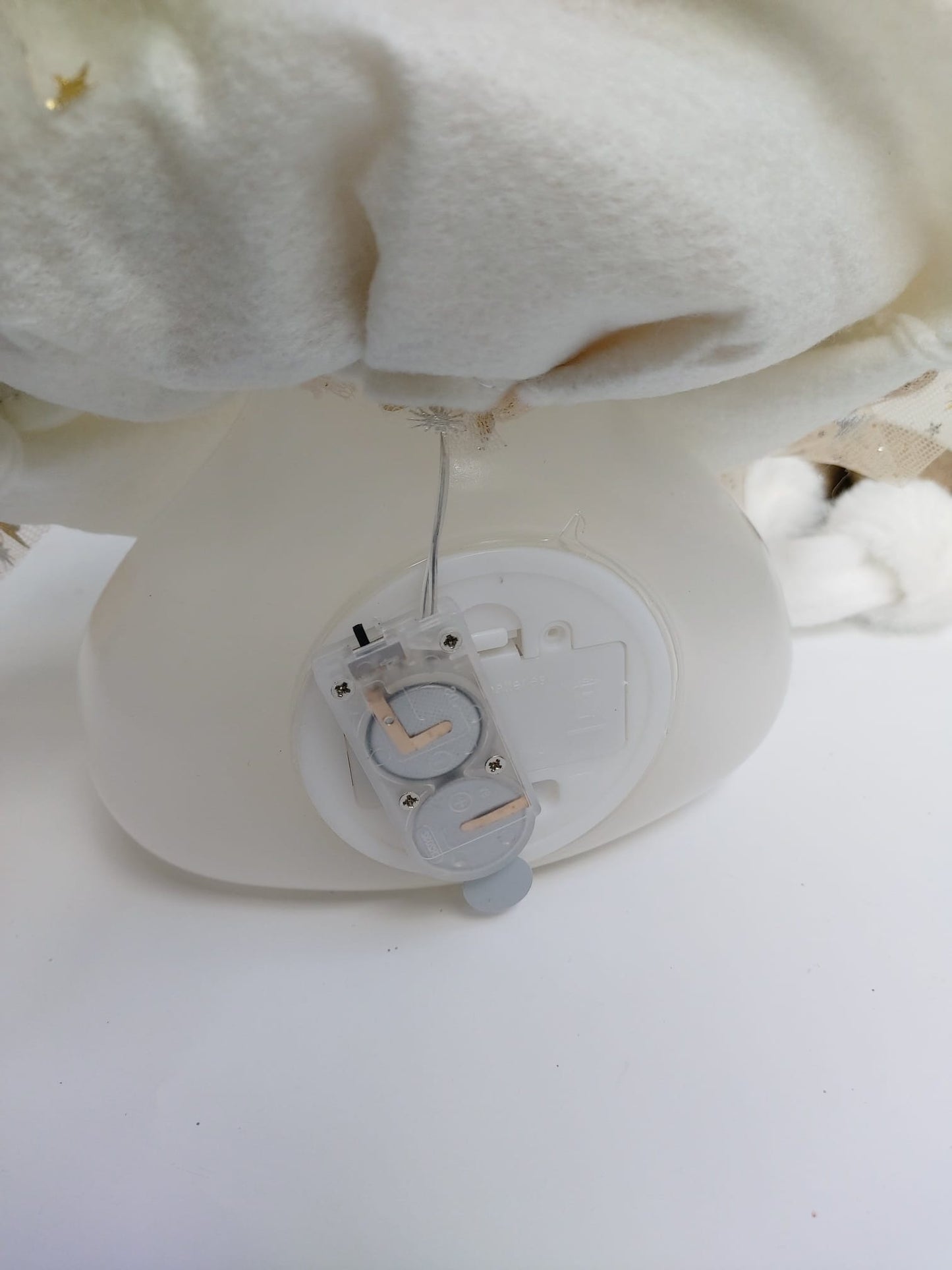 Poupée Jade assise - Dorée étoiles