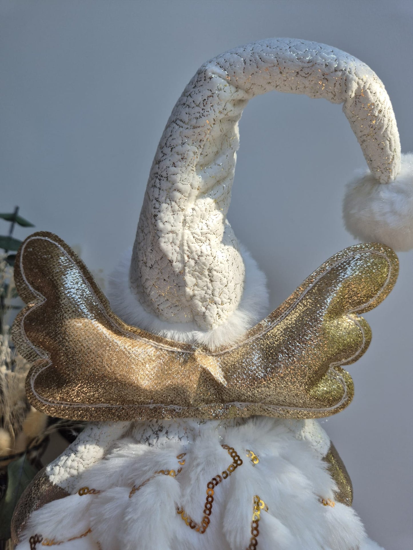 Poupée Jade debout - Blanche velours étoiles