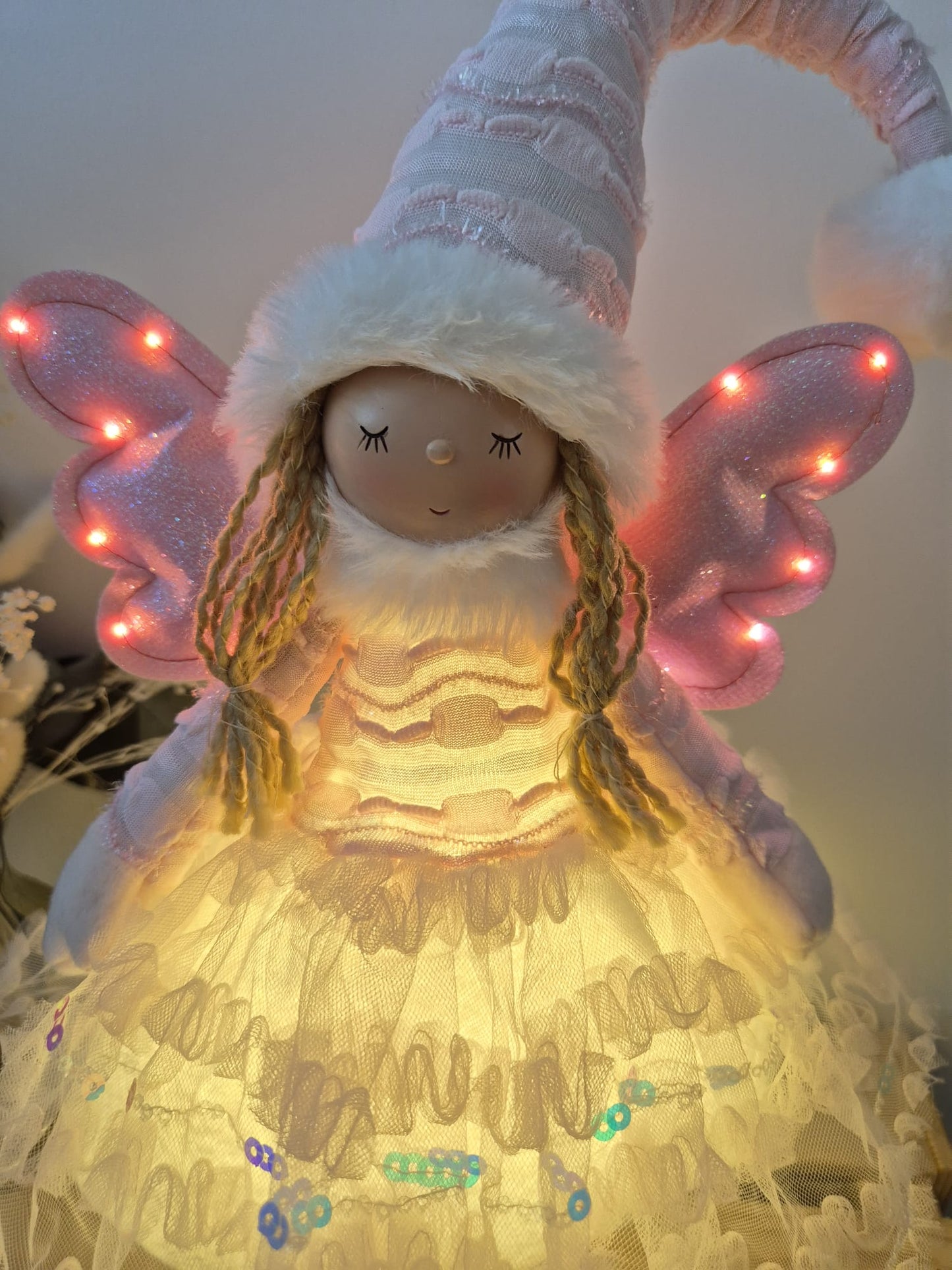 Poupée Jade debout - Rose tulle